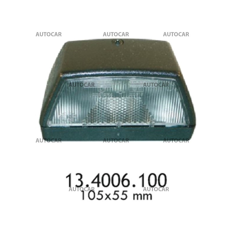 Svetlo na osvetlenie ŠPZ