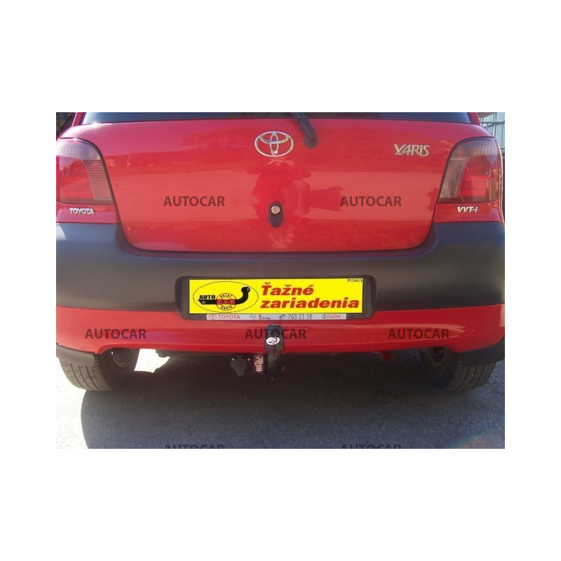 Anhängerkupplung für Toyota YARIS - CP10 - 3/5 tür. - manuall–AHK starr