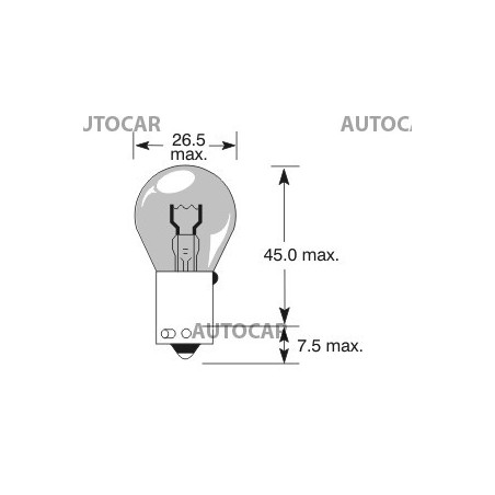 12V 55W  px26d H7 Osram