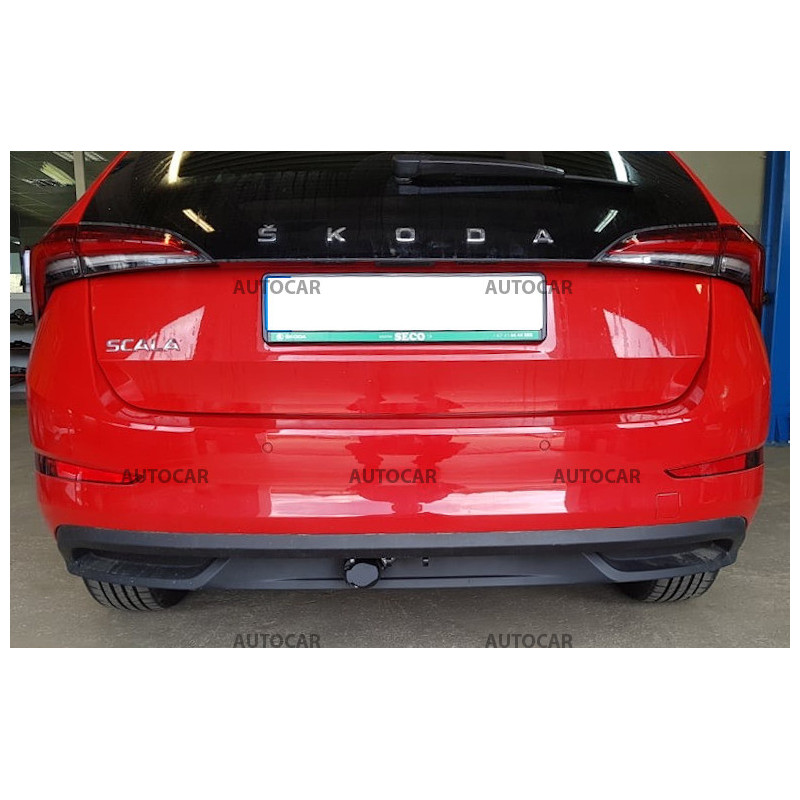 Anhängerkupplung für Skoda Scala - automat vertikal–AHK abnehmbar