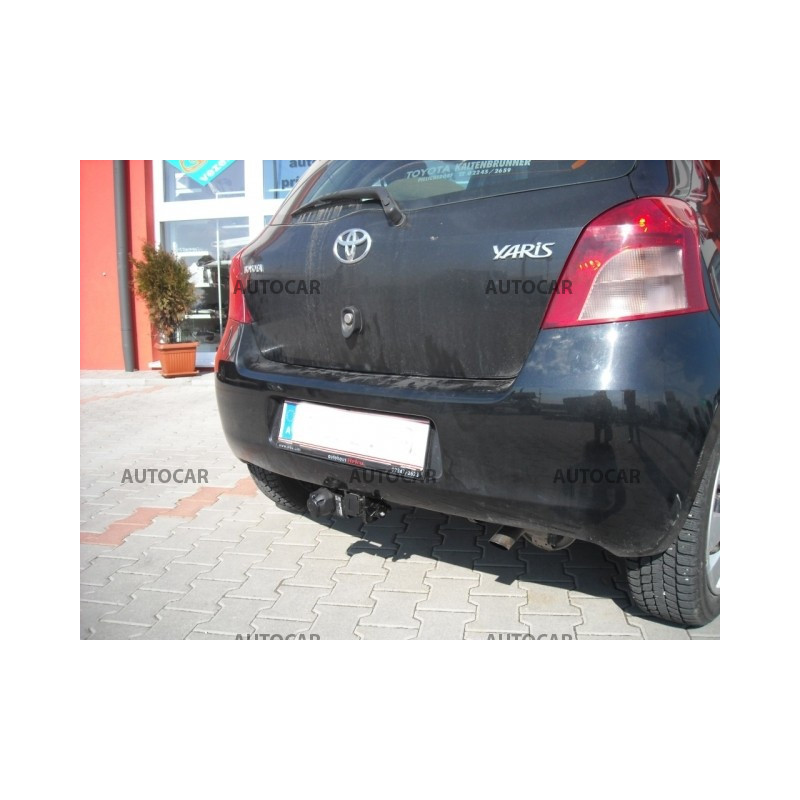 Anhängerkupplung für Toyota YARIS - P90 - 3/5 tür. - automat–AHK abnehmbar