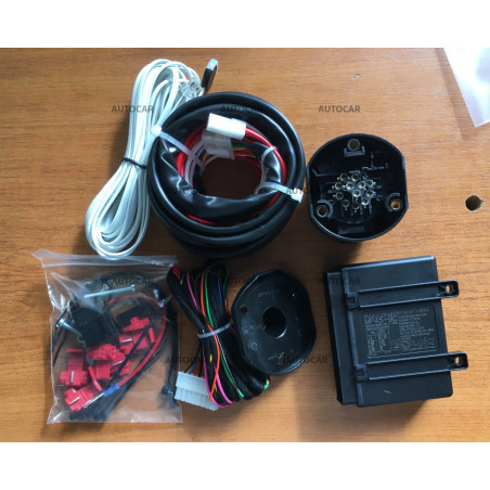 13-PIN - E-Satz (mit Modul) für Anhängevorrichtungen (mit Rückfahrlicht, Dauerplus und Ladeleitung) 13-PIN - E-Satz (mit Modul) für Anhängevorrichtungen (mit Rückfahrlicht, Dauerplus und Ladeleitung)