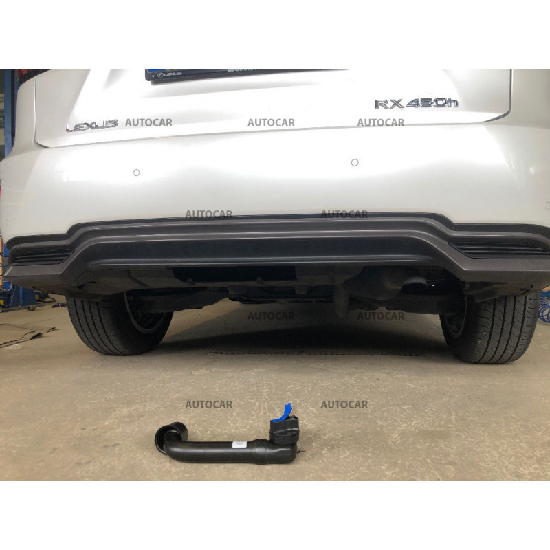 Anhängerkupplung für Lexus RX 350, RX 400, RX 450H - automat vertikal–AHK abnehmbar - von 2009