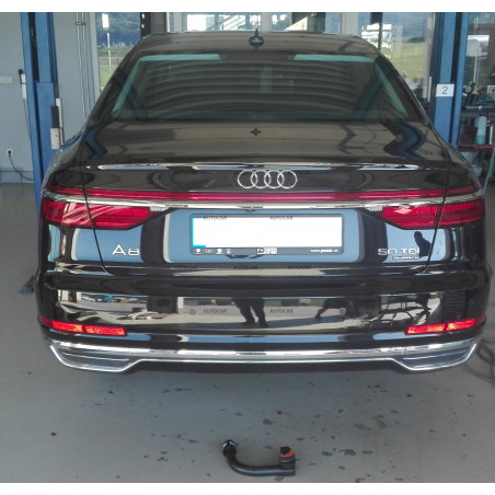 Anhängerkupplung für Audi A8 - automat vertikal–AHK abnehmbar Anhängerkupplung für Audi A8 - automat vertikal–AHK abnehmbar