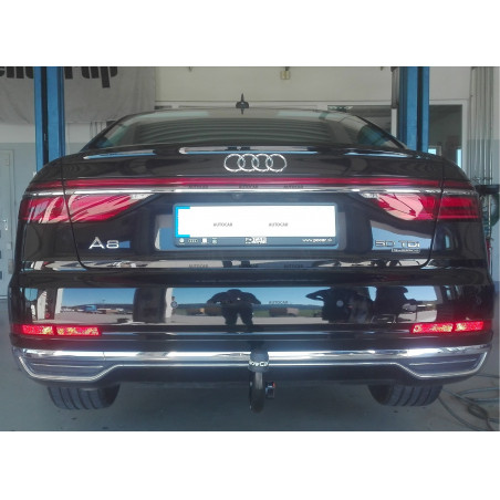 Anhängerkupplung für Audi A8 - automat vertikal–AHK abnehmbar Anhängerkupplung für Audi A8 - automat vertikal–AHK abnehmbar