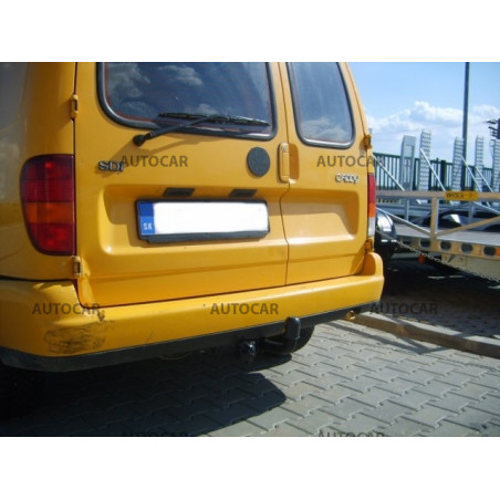 Anhängerkupplung für Volkswagen CADDY - manuall–AHK starr