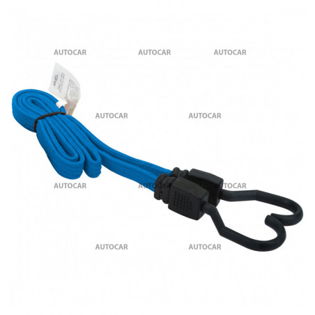 Lock flaches Gummispannseil Bungee - 1 ks, 120 cm Lock flaches Gummispannseil Bungee - 1 ks, 120 cm
