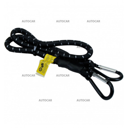 Gummispannseil Bungee - Karabiner 10 mm x 80 cm - 1 Stck Gummispannseil Bungee - Karabiner 10 mm x 80 cm - 1 Stck