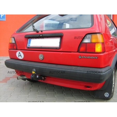 Anhängerkupplung für Volkswagen GOLF II. - schmale Stoßstange - manuall–AHK starr Anhängerkupplung für Volkswagen GOLF II. - schmale Stoßstange - manuall–AHK starr