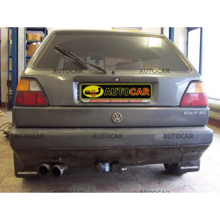 Anhängerkupplung für Volkswagen GOLF II. - breite Stoßstange - automat–AHK abnehmbar Anhängerkupplung für Volkswagen GOLF II. - breite Stoßstange - automat–AHK abnehmbar