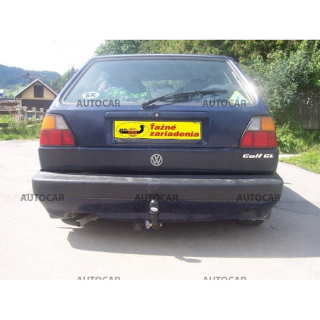 Anhängerkupplung für Volkswagen GOLF II. - breite Stoßstange - manuall–AHK starr