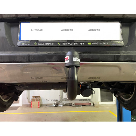 Anhängerkupplung für Peugeot 3008 Hybrid4 - automat vertikal–AHK abnehmbar
