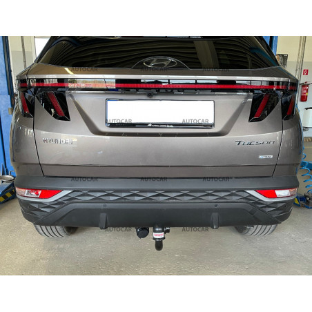 Anhängerkupplung für Hyundai TUCSON - automat vertikal–AHK abnehmbar Anhängerkupplung für Hyundai TUCSON - automat vertikal–AHK abnehmbar