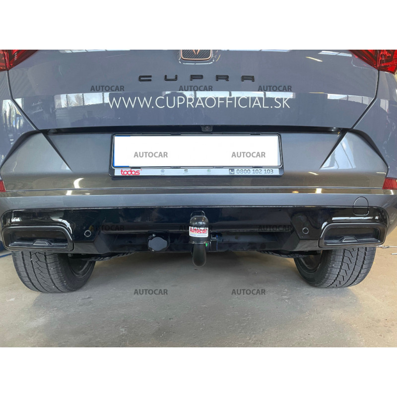 Anhängerkupplung für Cupra FORMENTOR - automat vertikal–AHK abnehmbar