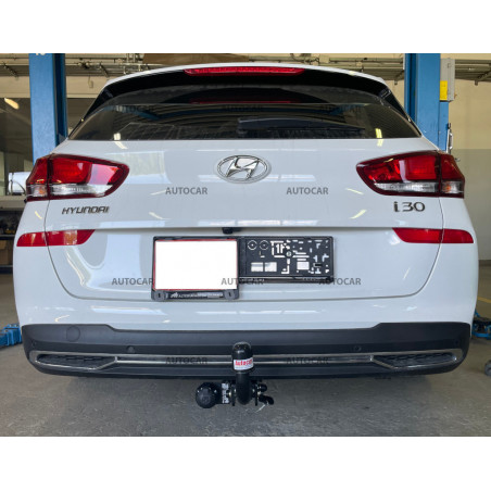 Anhängerkupplung für Hyundai i30 CW - automat–AHK abnehmbar Anhängerkupplung für Hyundai i30 CW - automat–AHK abnehmbar