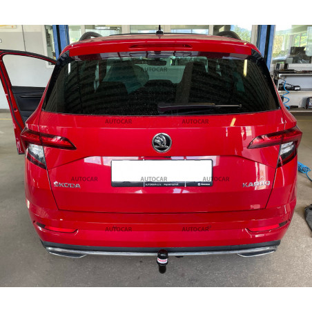 Anhängerkupplung für Skoda KAROQ - automat vertikal–AHK abnehmbar Anhängerkupplung für Skoda KAROQ - automat vertikal–AHK abnehmbar