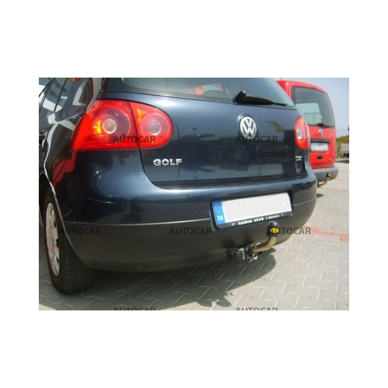 Anhängerkupplung für GOLF - V,VI,Plus,3/5dv,(1K 1,5M1) - automat–AHK abnehmbar - von 2003