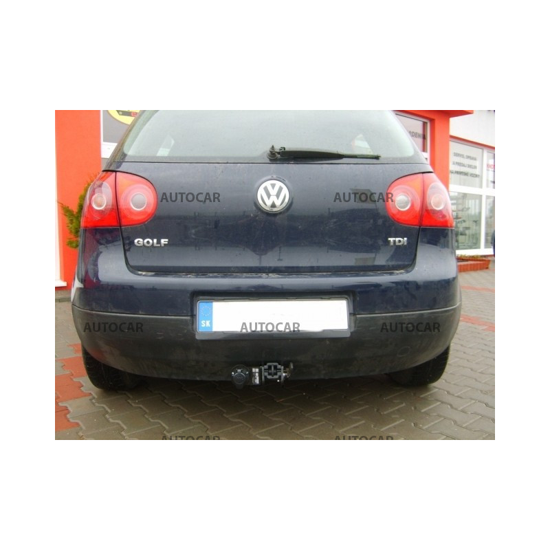 Anhängerkupplung für GOLF - V,VI,Plus,3/5dv,(1K 1,5M1) - automat–AHK abnehmbar - von 2003