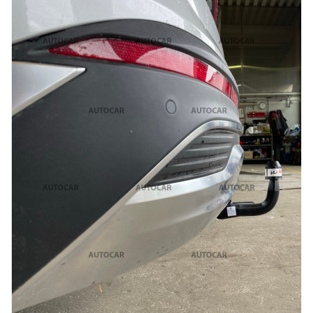 Anhängerkupplung für Hyundai SANTA FE - automat vertikal–AHK abnehmbar
