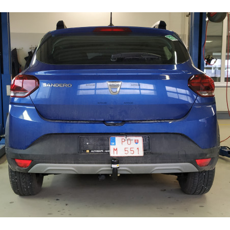 Anhängerkupplung für Dacia SANDERO Stepway - manuall–AHK starr Anhängerkupplung für Dacia SANDERO Stepway - manuall–AHK starr