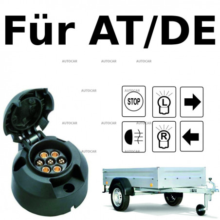 7 PIN - Universaler E-Satz für Anhängerkupplungen 7 PIN - Universaler E-Satz für Anhängerkupplungen