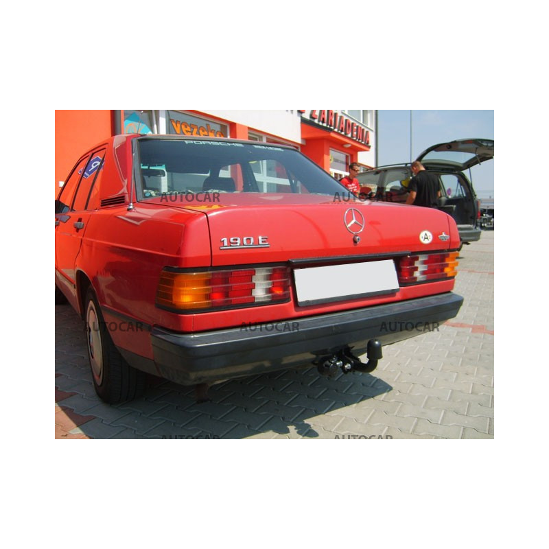 Anhängerkupplung für Mercedes 190 (W201) - manuall–AHK starr