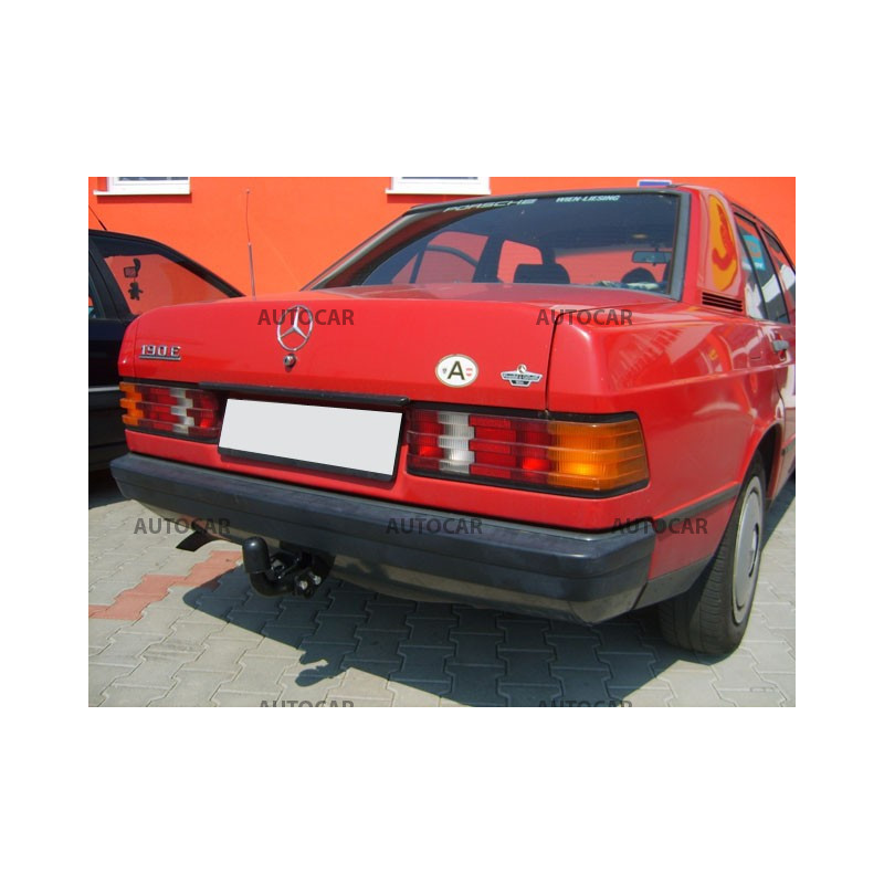 Anhängerkupplung für Mercedes 190 (W201) - manuall–AHK starr