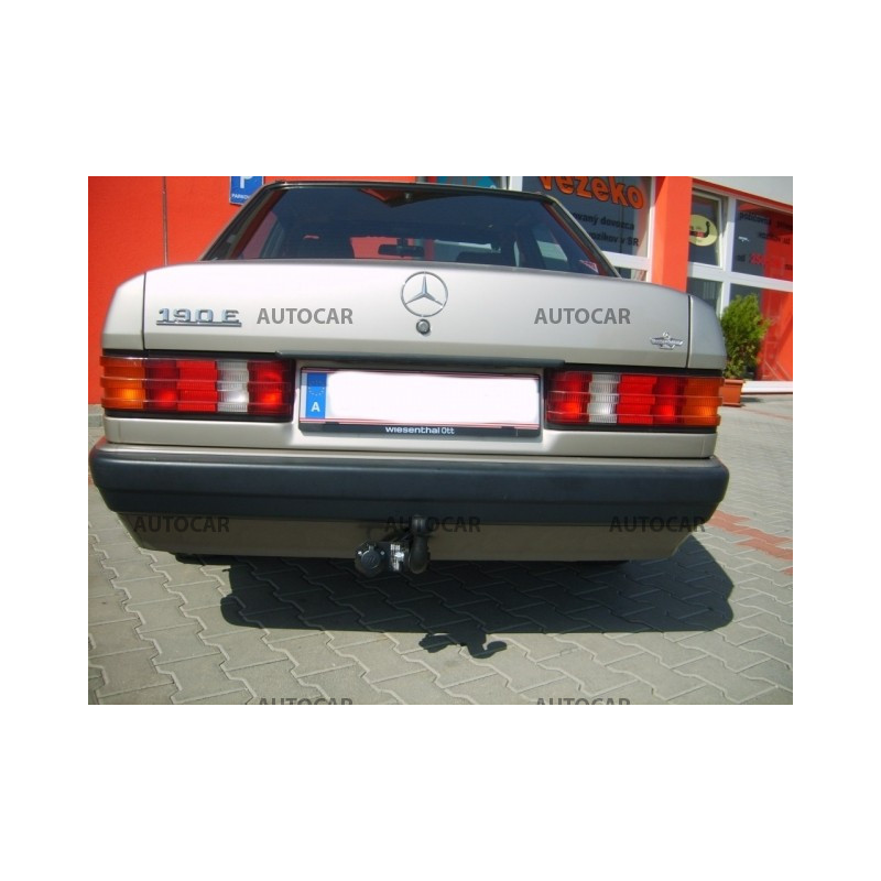 Anhängerkupplung für Mercedes 190 (W201) - manuall–AHK starr