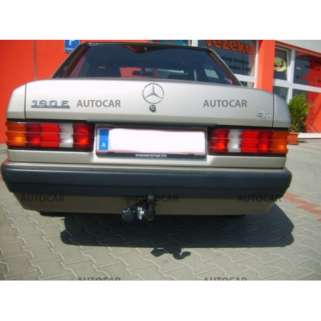 Anhängerkupplung für Mercedes 190 (W201) - manuall–AHK starr
