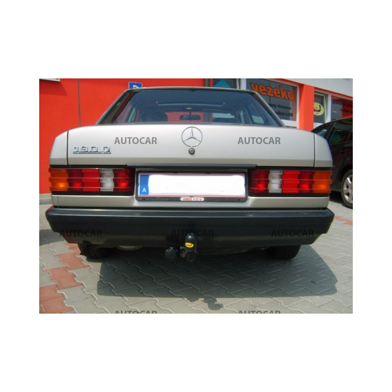 Anhängerkupplung für Mercedes 190 (W201) - manuall–AHK starr