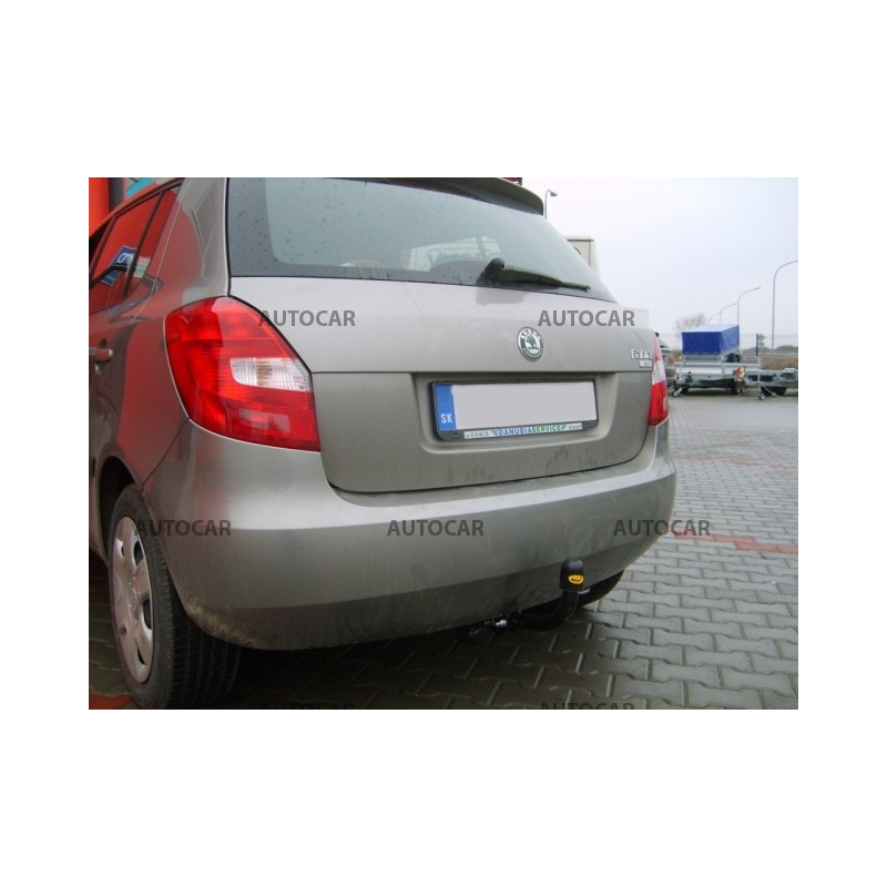 Anhängerkupplung für Skoda FABIA II. - 5 tür. - manuall–AHK starr