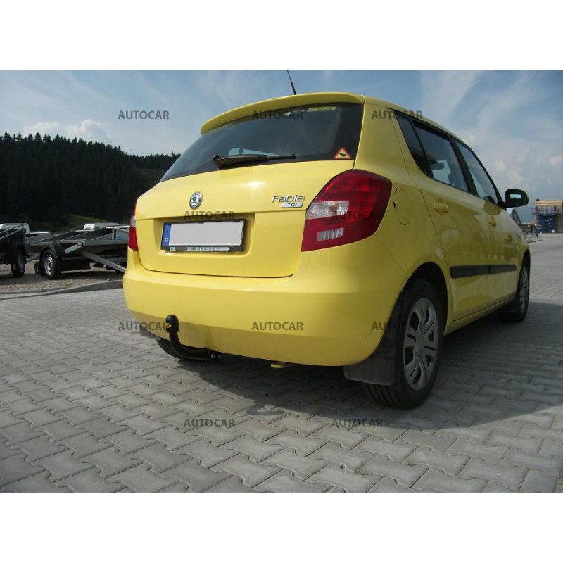 Anhängerkupplung für Skoda FABIA II. - 5 tür. - manuall–AHK starr