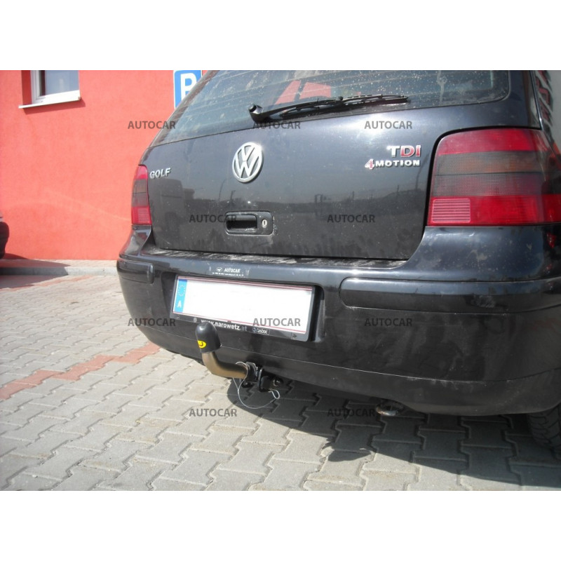 Anhängerkupplung für Volkswagen GOLF IV. - 4x4 - automat–AHK abnehmbar