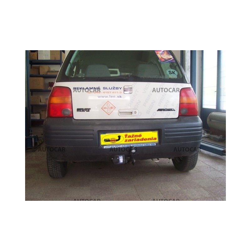 Anhängerkupplung für Volkswagen LUPO - 3-tür. - manuall–AHK starr