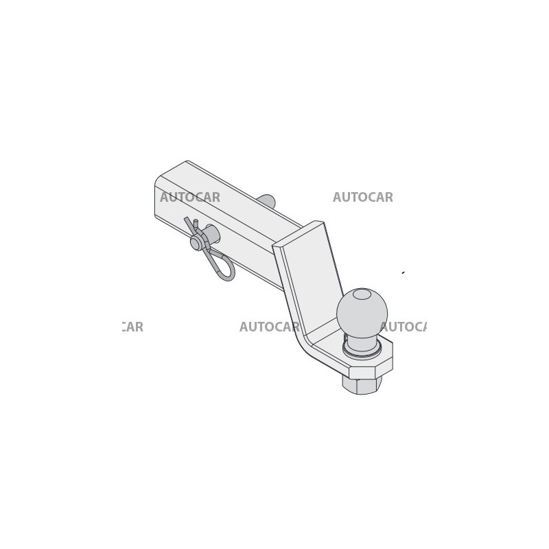 Kugelkopf für die Anhängerkupplung USA (AH-1)