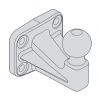 Anschraubplatten KH4-1 - vertikalen Belastung 150 kg Anschraubplatten KH4-1 - vertikalen Belastung 150 kg