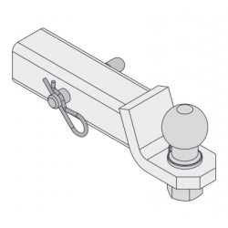Kugelkopf für die Anhängerkupplung USA (AH-3)