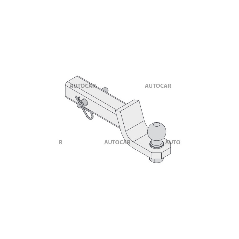 Kugelkopf für die Anhängerkupplung USA (AH-4)