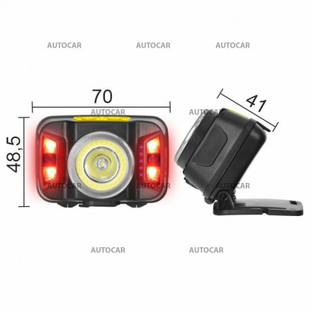 Wiederaufladbare LED-Stirnlicht Wiederaufladbare LED-Stirnlicht