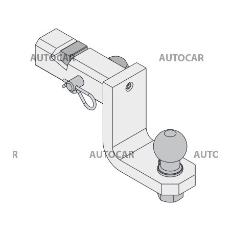 Kugelkopf für die Anhängerkupplung USA (AH-7)