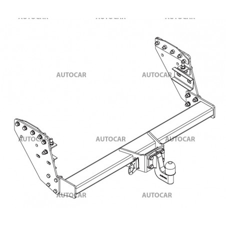 Anhängerkupplung für Mitsubishi L200