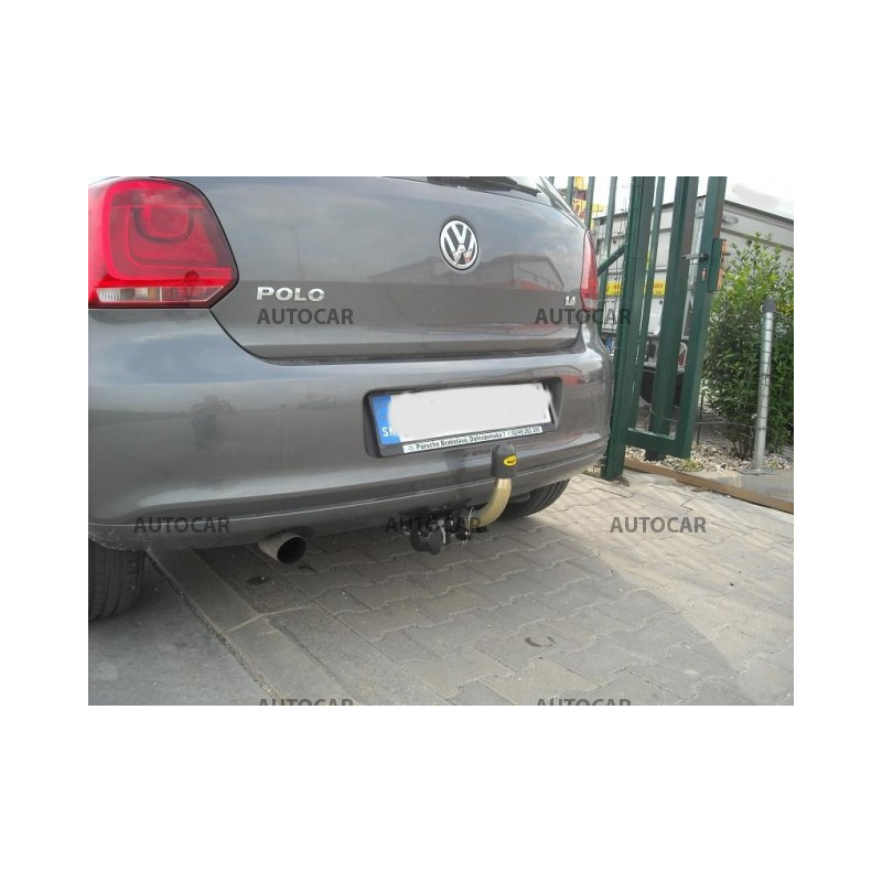 Anhängerkupplung für Volkswagen POLO V. - 3/5 dv. - automat–AHK abnehmbar