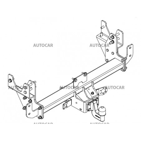 Anhängerkupplung für Dodge RAM 1500 / 2500 Anhängerkupplung für Dodge RAM 1500 / 2500