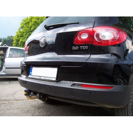 Anhängerkupplung für TIGUAN - SUV - automat–AHK abnehmbar - von 2007