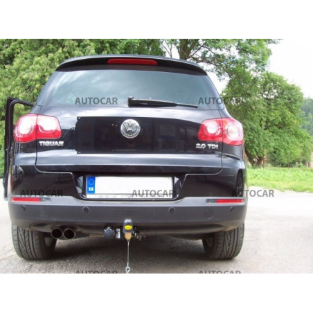 Anhängerkupplung für TIGUAN - SUV - automat–AHK abnehmbar - von 2007