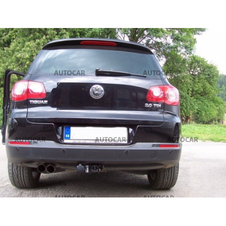 Anhängerkupplung für TIGUAN - SUV - automat–AHK abnehmbar - von 2007