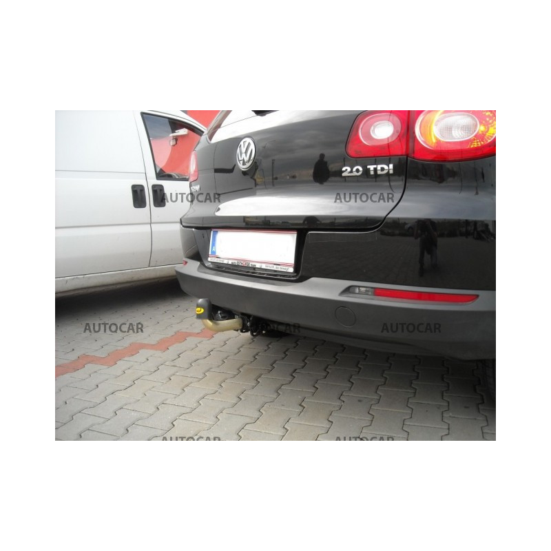 Anhängerkupplung für TIGUAN - SUV - automat–AHK abnehmbar - von 2007