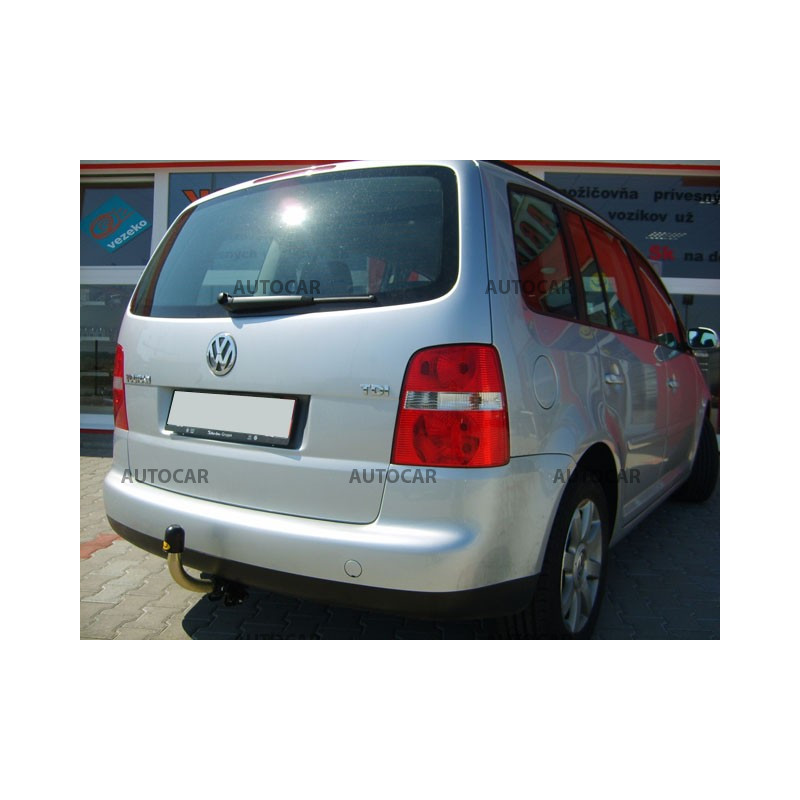 Anhängerkupplung für TOURAN - 5-türig, VAN - automat–AHK abnehmbar - von 2003-2015