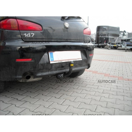 Anhängerkupplung für ALFA 147 - 3/5-türig - manuell–AHK starr - von 2000 Anhängerkupplung für ALFA 147 - 3/5-türig - manuell–AHK starr - von 2000