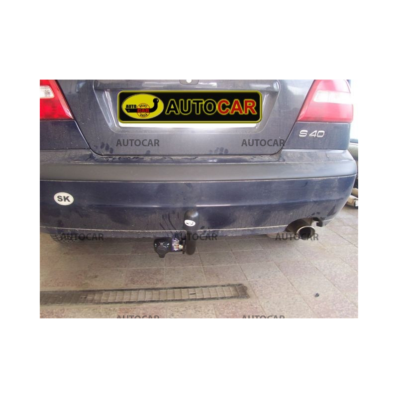 Anhängerkupplung für S 40 - 4-türig - manuell–AHK starr - von 2000/07 bis 2003